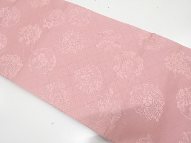 Japanese Kimono / Antique / Fukuro Obi Silk